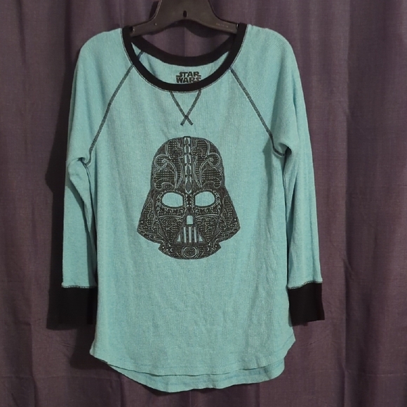 Star Wars Tops - Star Wars Blue Long Sleeve Top
